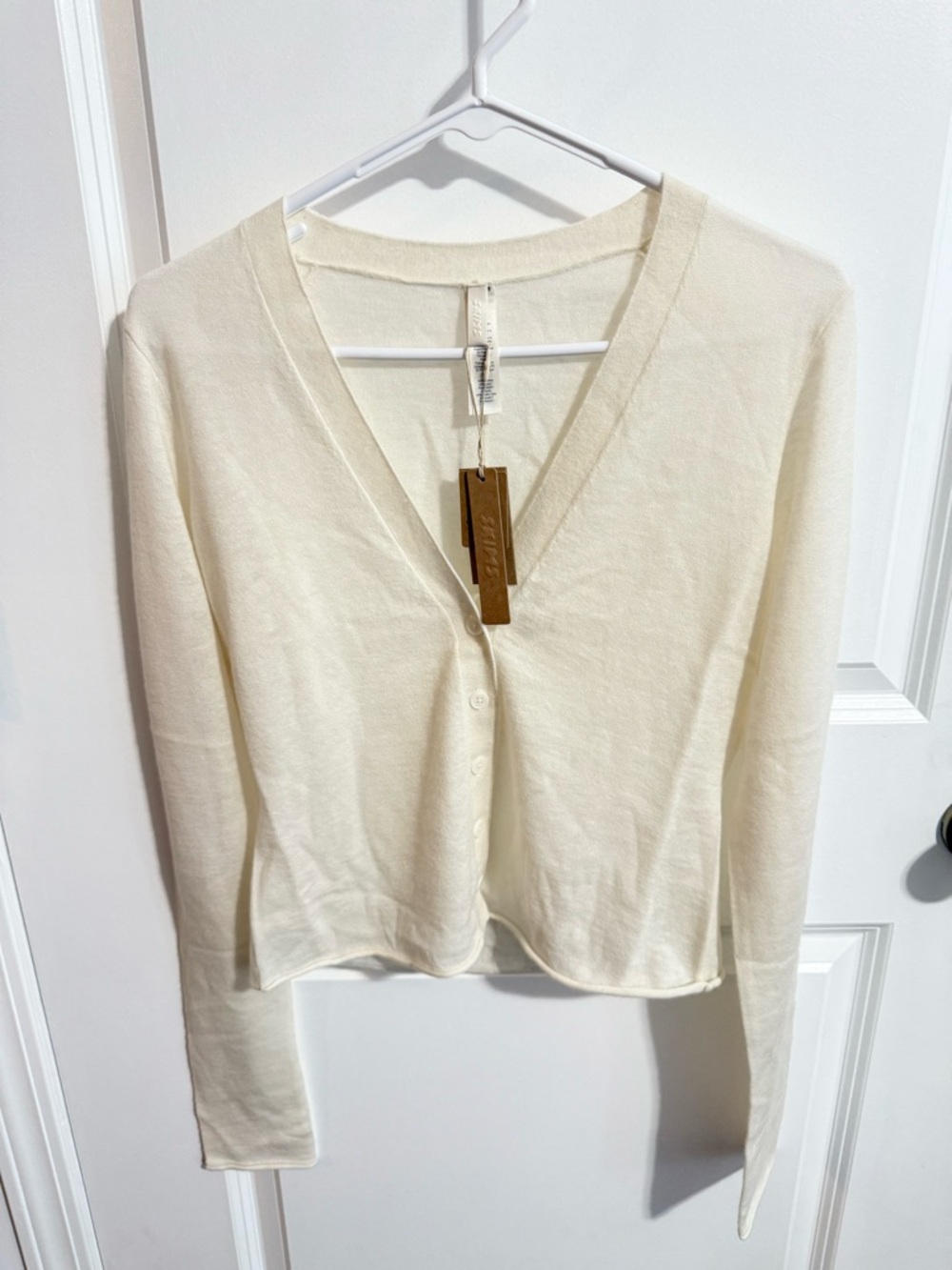 SKIMS cashmere cardigan NWT